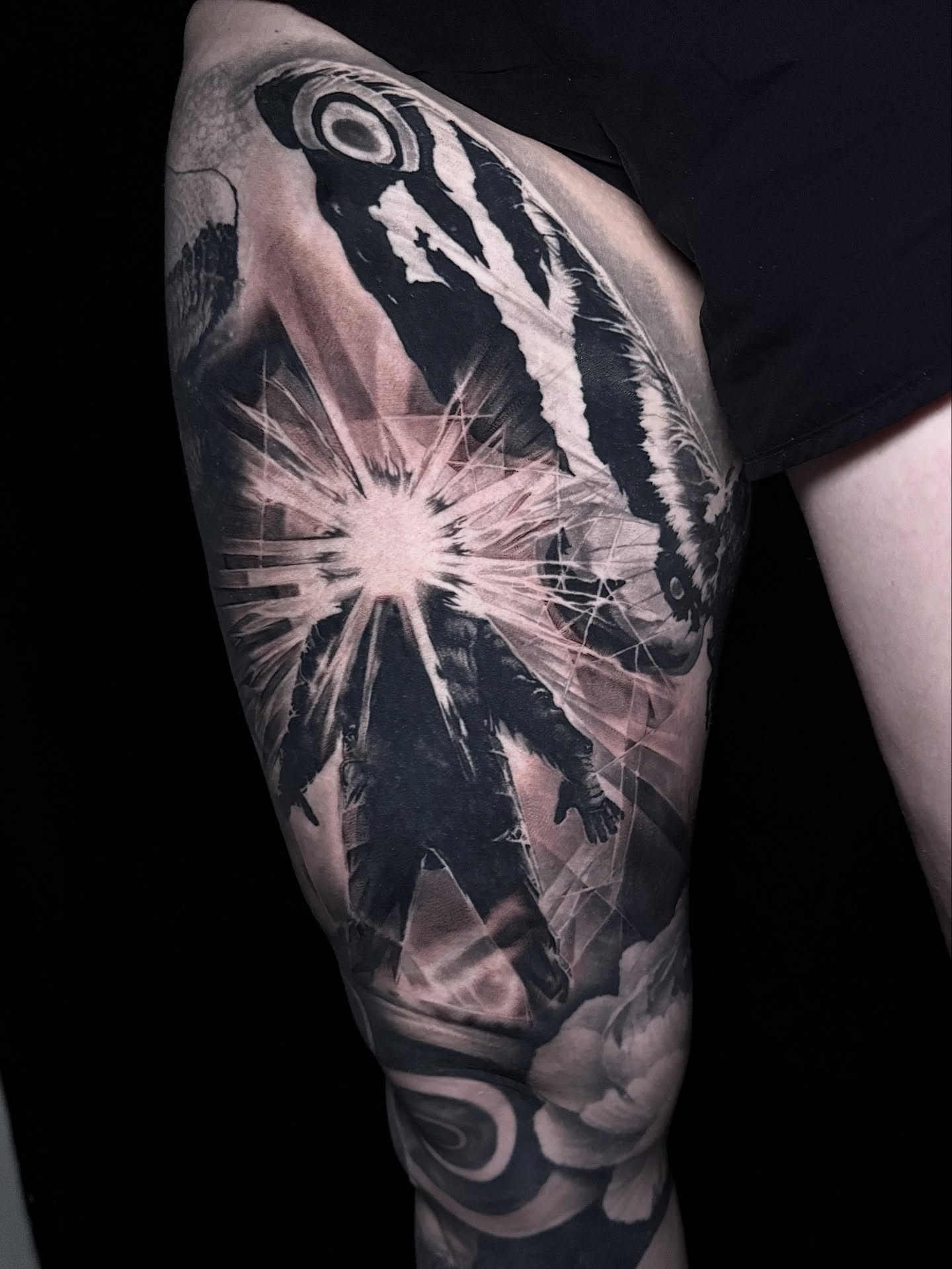 Tattoo by @jakekirkdoesthemtattoos — black_and_grey, realism