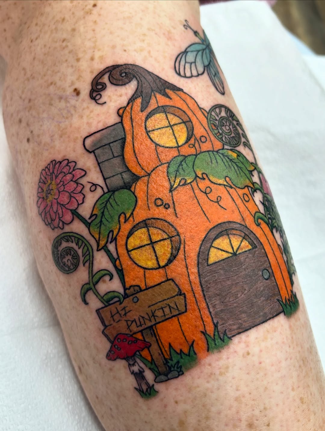 Tattoo by @stabbing_strawberries — new_school, illustrative