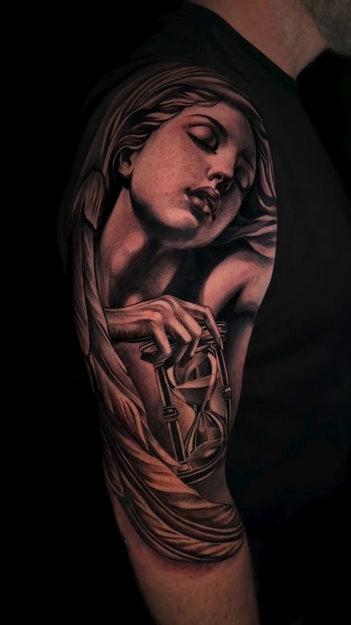 Tattoo by @ryanjenkinstattoo — realism, black_and_grey