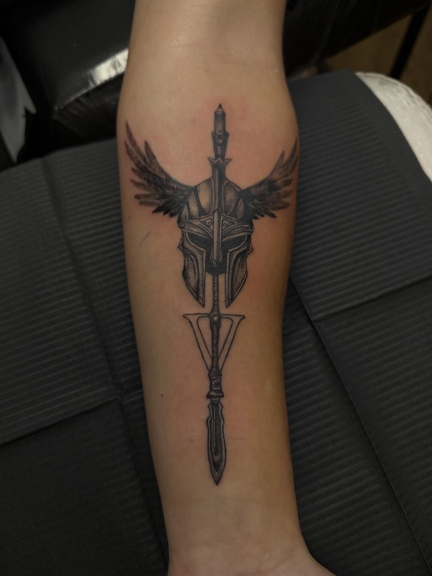 Tattoo by @inkwraps β black_and_grey