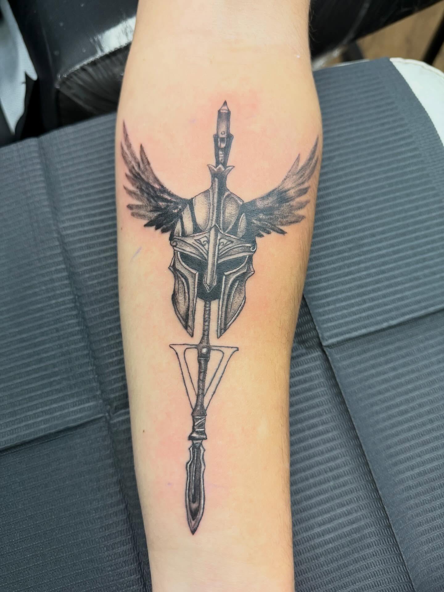 Tattoo by @inkwraps β black_and_grey