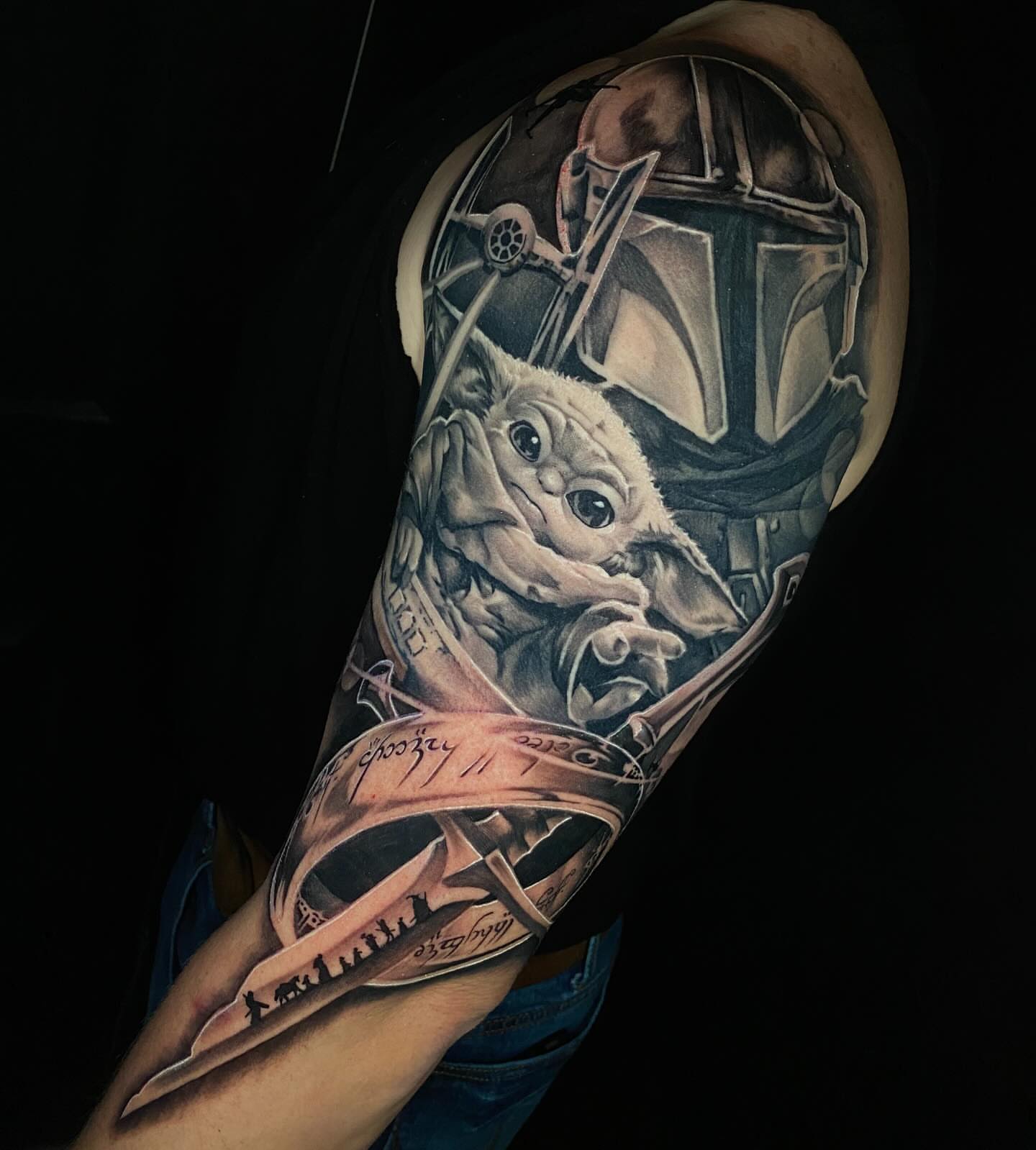 Tattoo by @ink2flesh — realism, black_and_grey