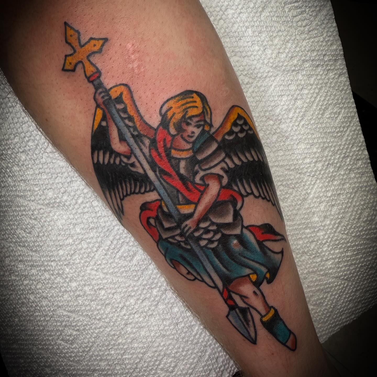 Tattoo by @harpertat2 — american_traditional