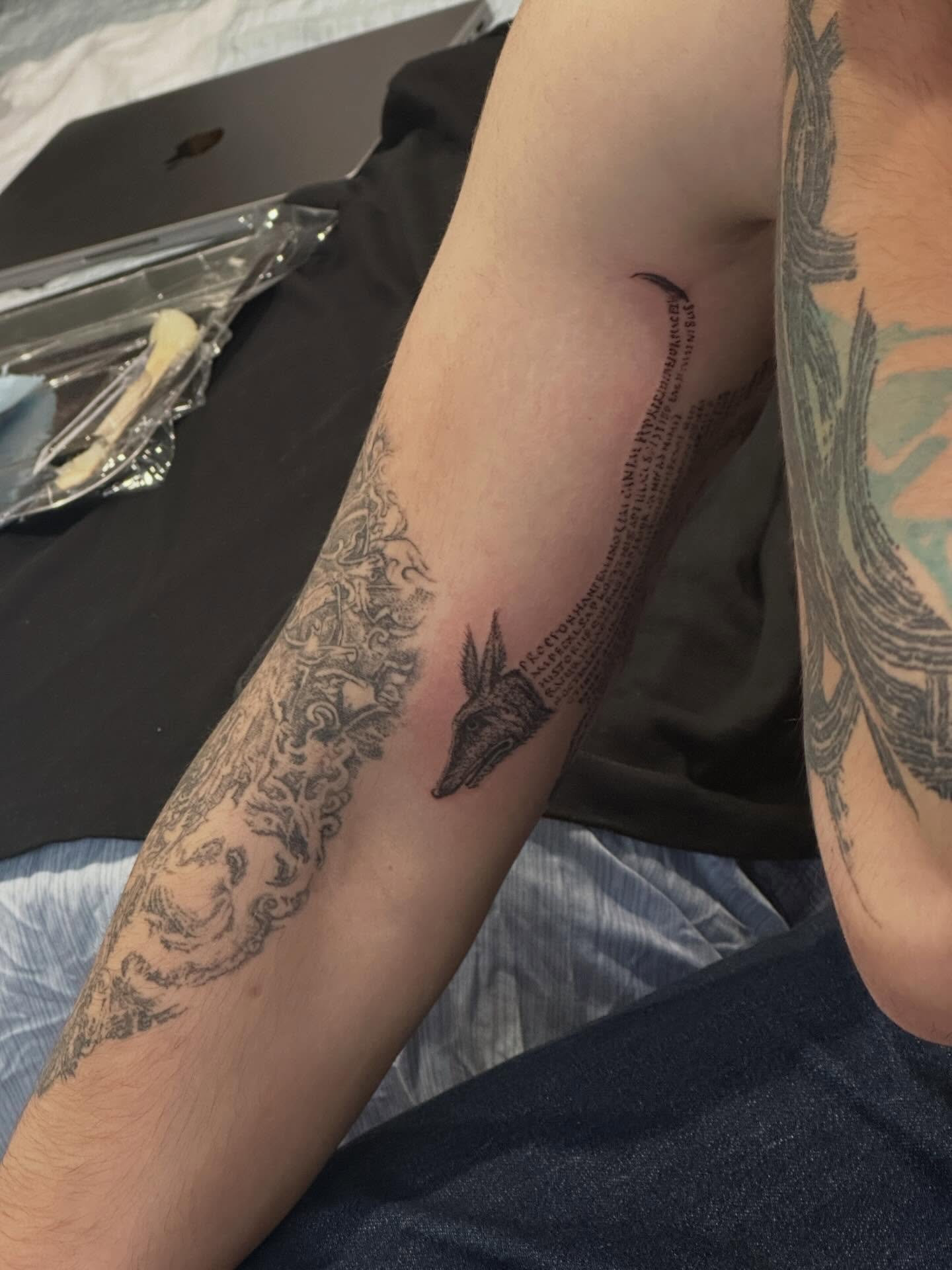 Tattoo by @gregory.bramble โ black_and_grey