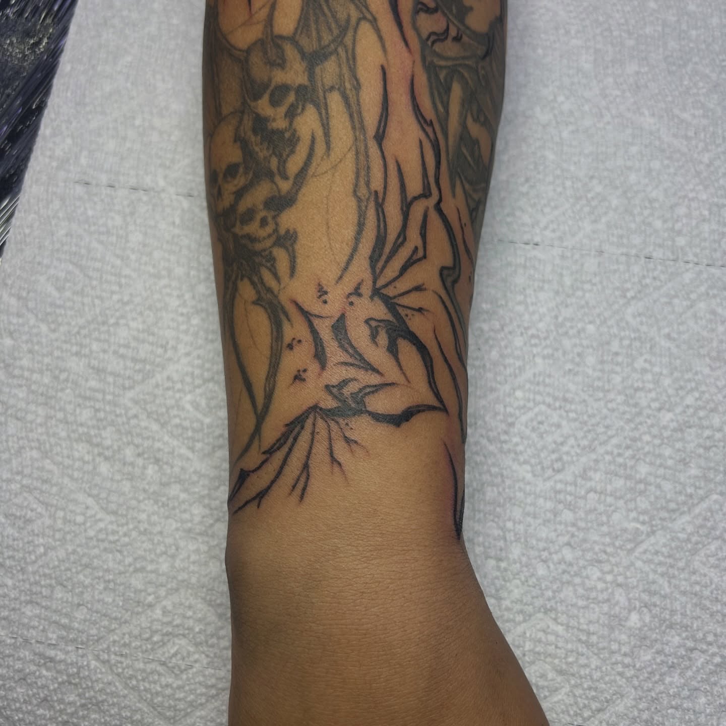 Tattoo by @yobeazytattoos — black_and_grey