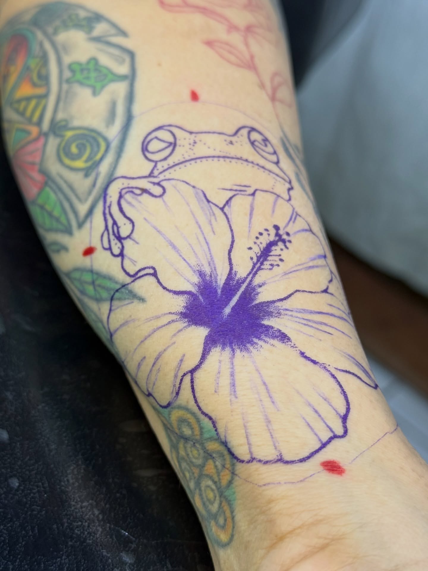 Tattoo by @claudthacreator — dotwork