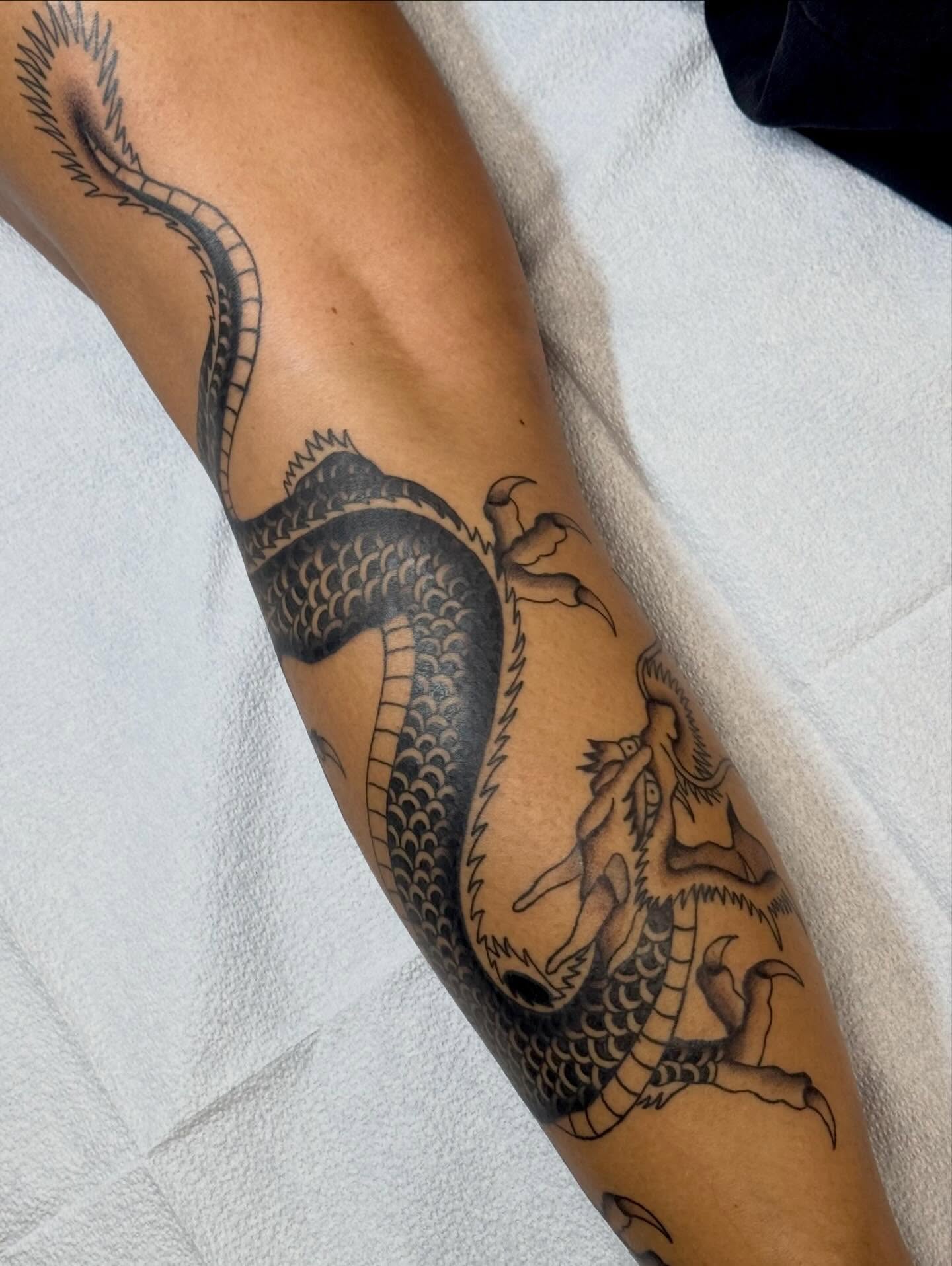 Tattoo by @tennessee_tuck — black_and_grey