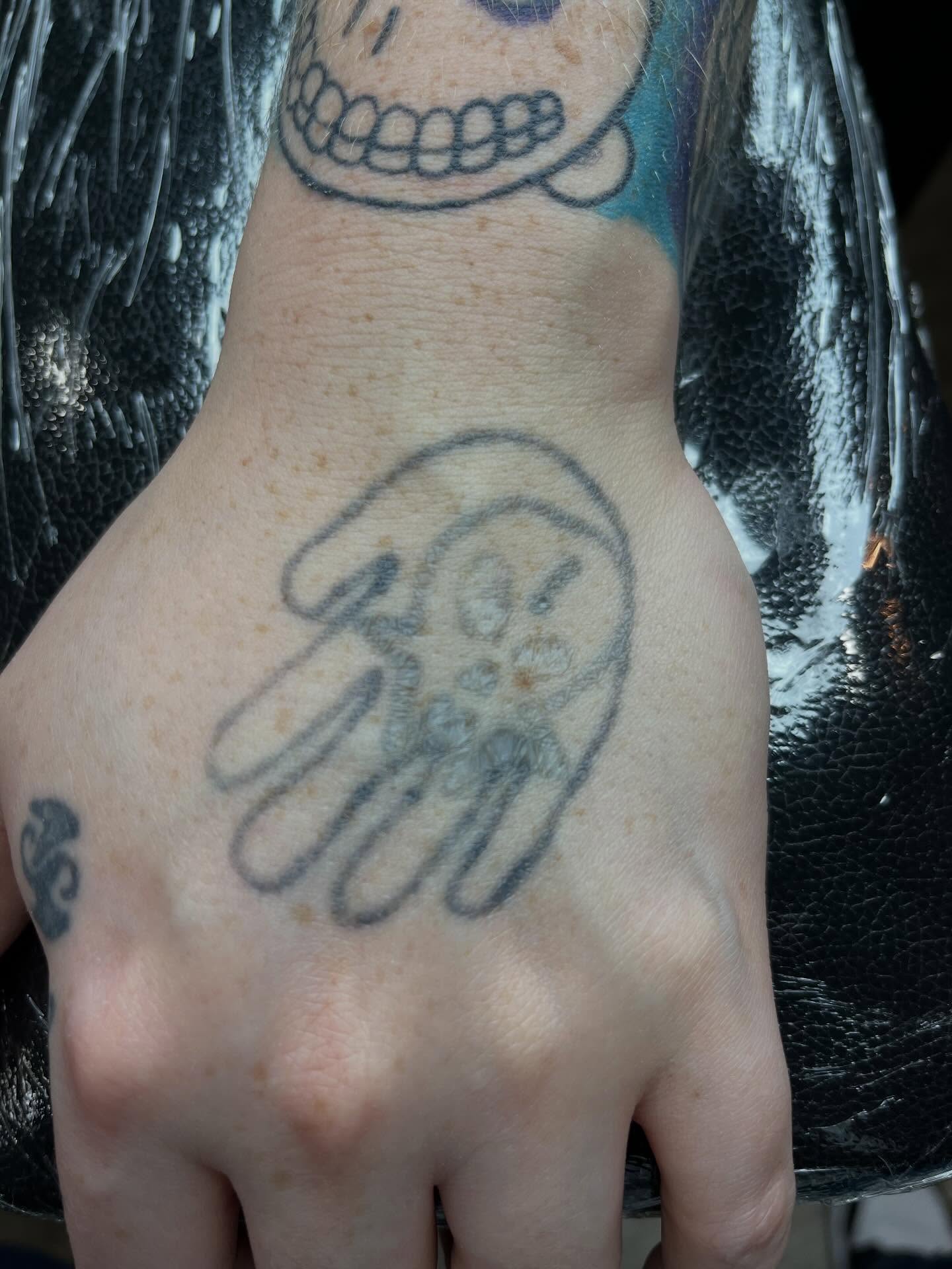 Tattoo by @cammed_gt_jeff — dotwork