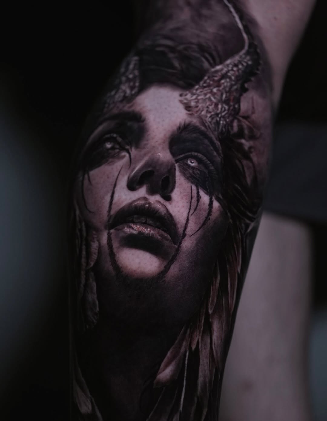 Tattoo by @zach.the.ripperr โ realism, dark_realism