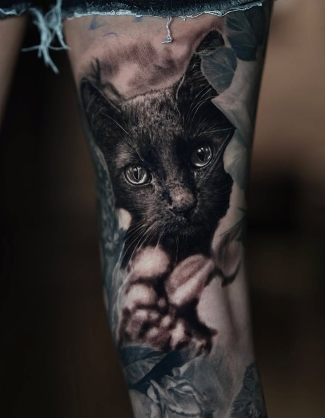 Tattoo by @zach.the.ripperr โ realism, black_and_grey
