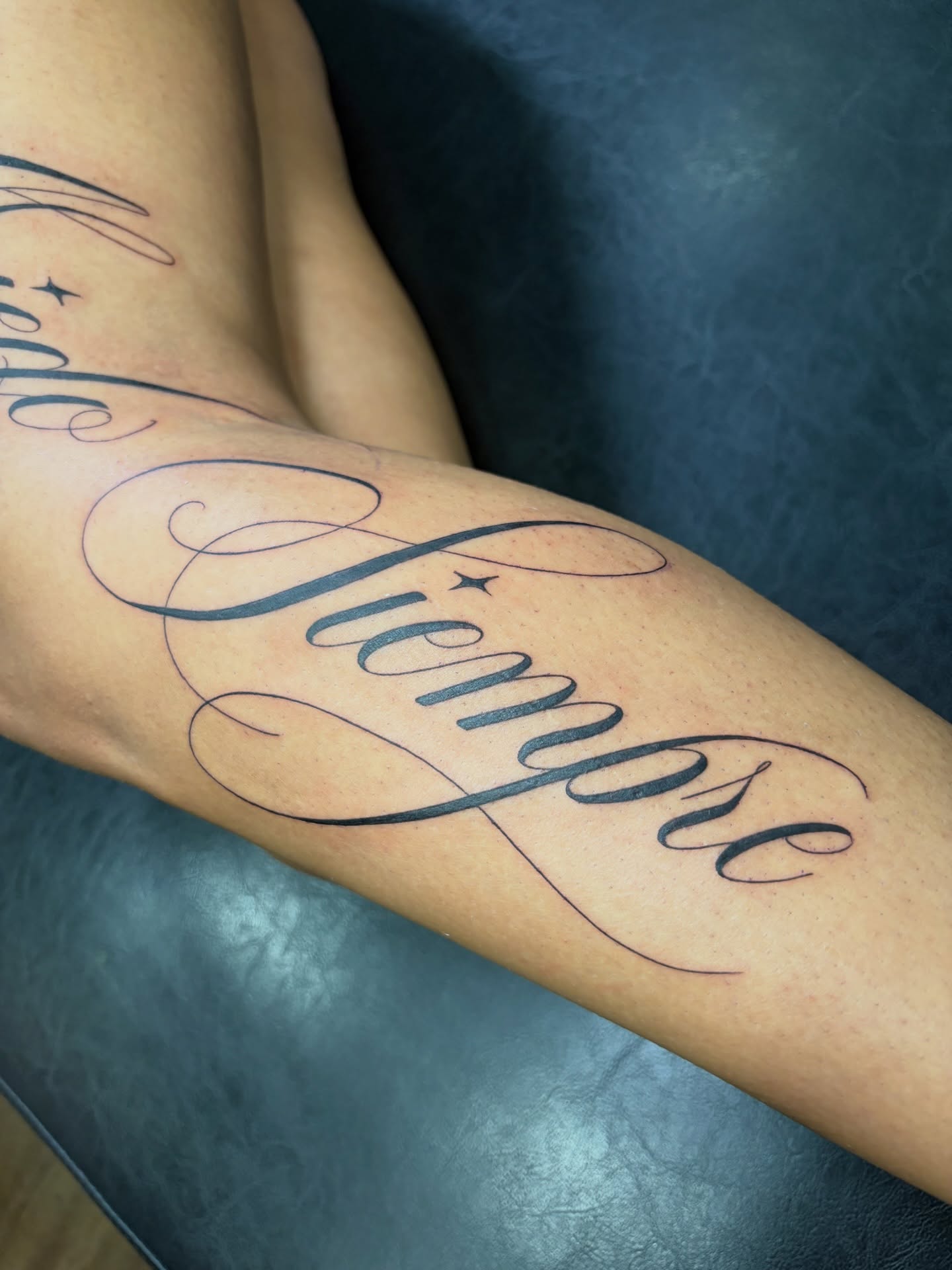 Tattoo by @inkbyhb — lettering_script