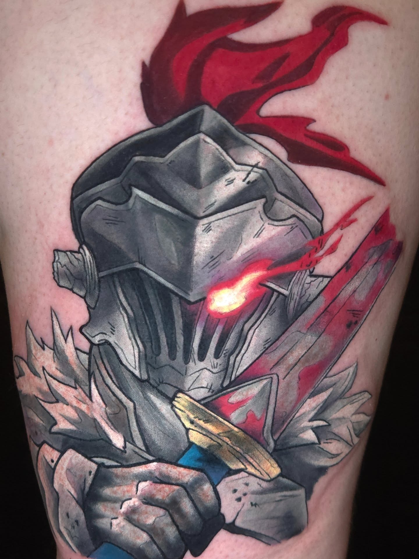 Tattoo by @tattoosbynicmann — geometric, dark_realism