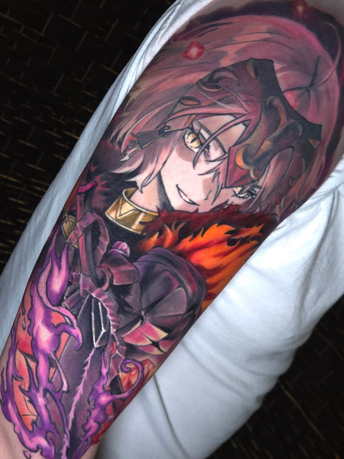 Tattoo by @tattoosbynicmann — anime, illustrative