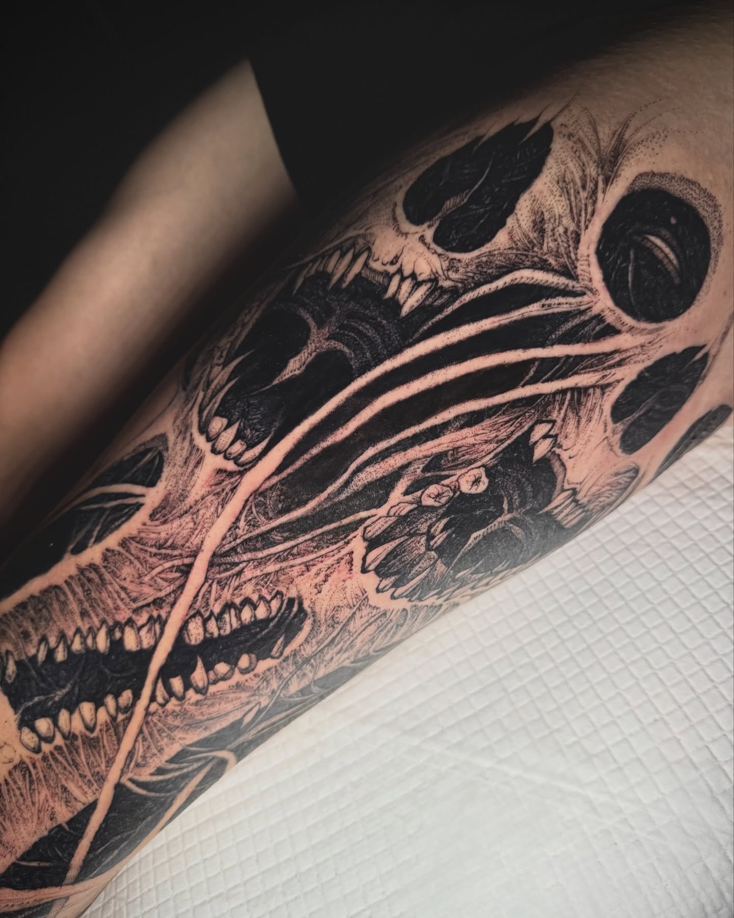 Tattoo by @sflpczk — black_and_grey, realism