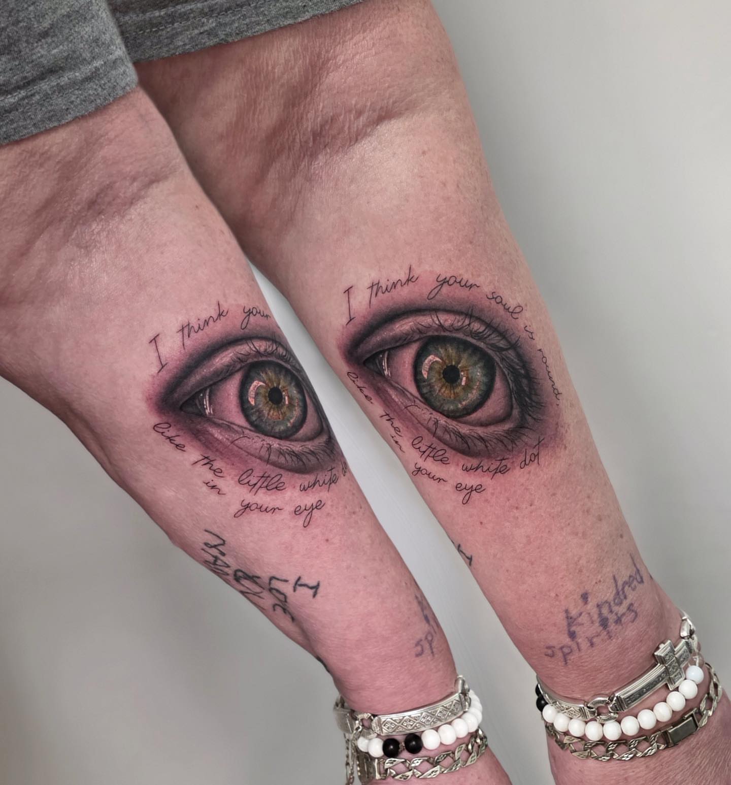 Tattoo by @paige.nicole.tattoos — realism, dotwork