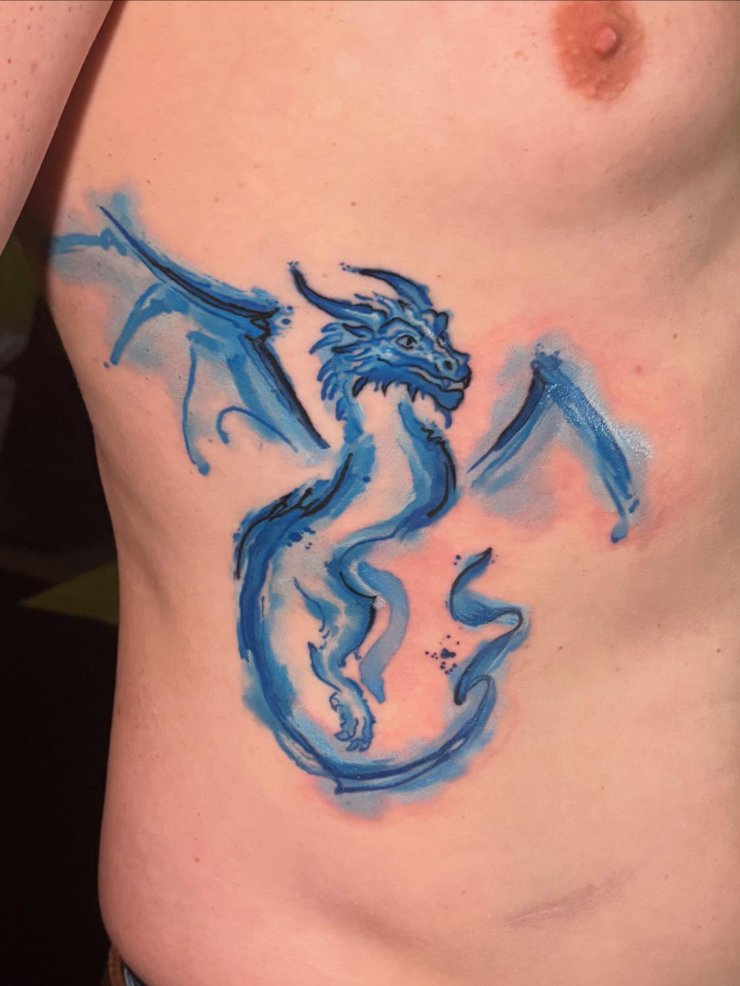 Tattoo by @stevielichous — watercolor