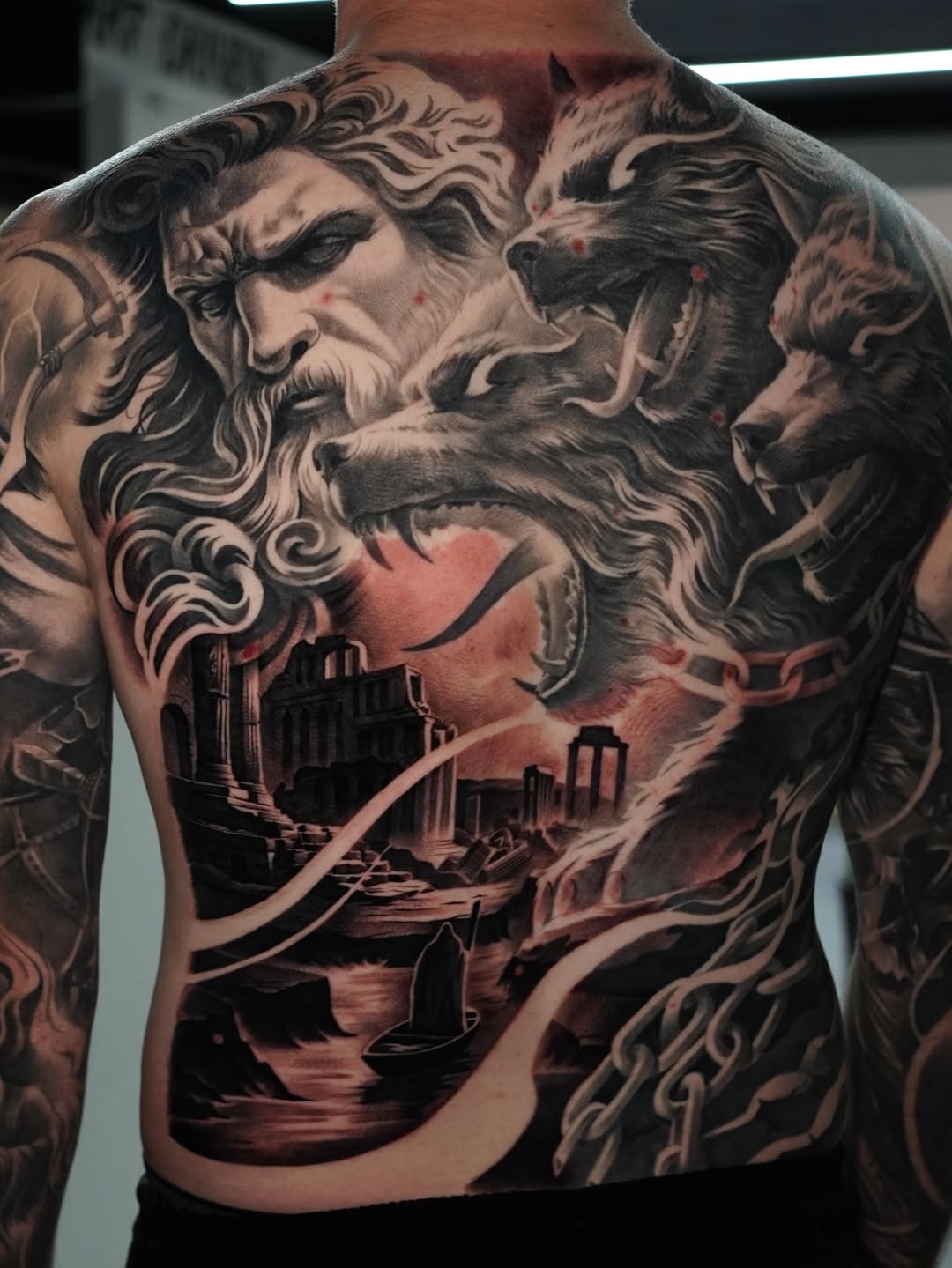 Tattoo by @jessem_tattoos — realism, black_and_grey