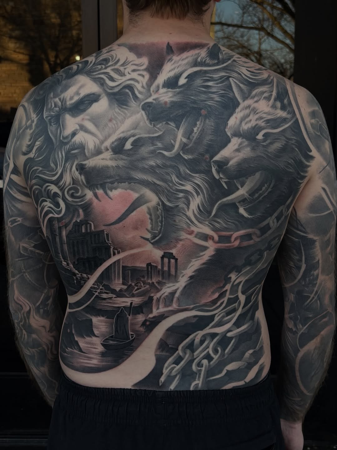 Tattoo by @jessem_tattoos — realism, black_and_grey