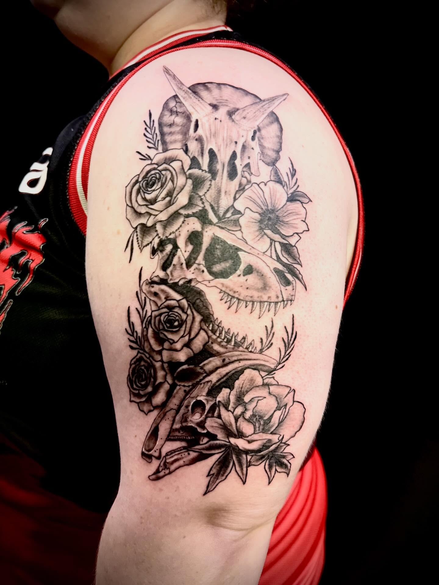 Tattoo by @kgoth_tattoo — black_and_grey, realism