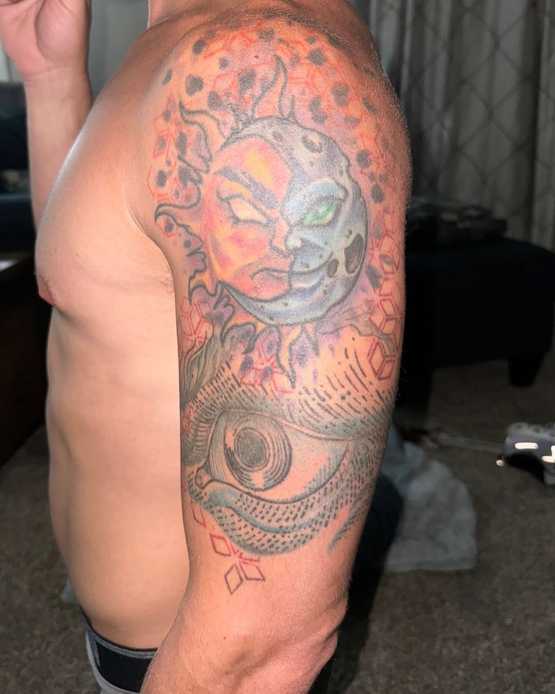 Tattoo by @iamshultz — new_school, chicano