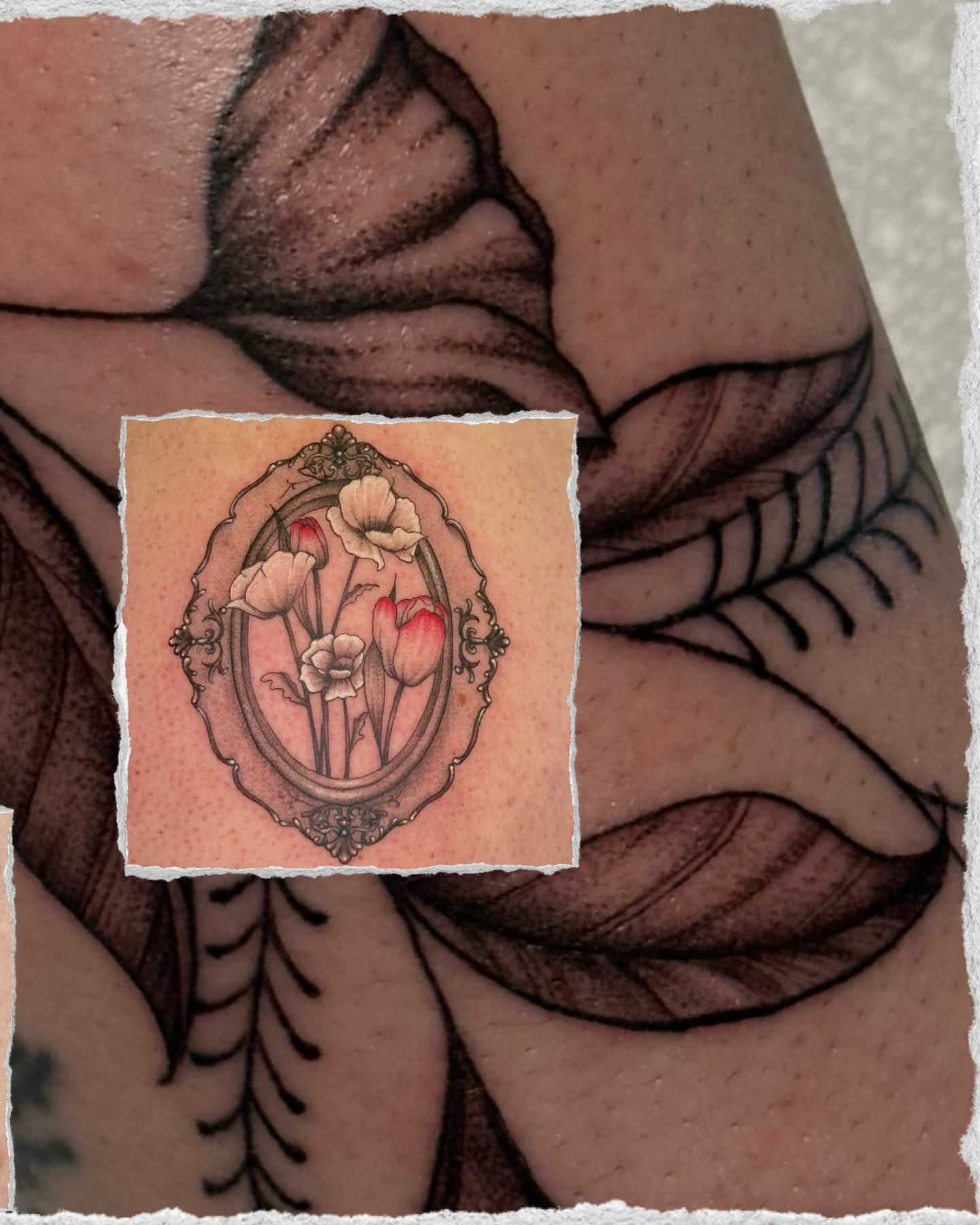 Tattoo by @dogtoothtattoos — black_and_grey