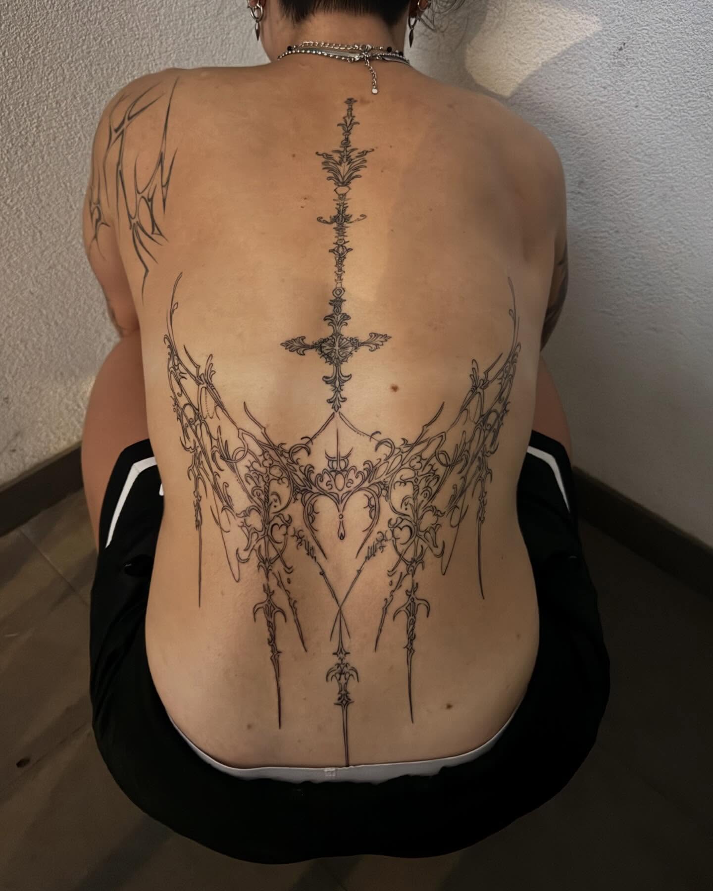 Tattoo by @oxurminexo — ornamental