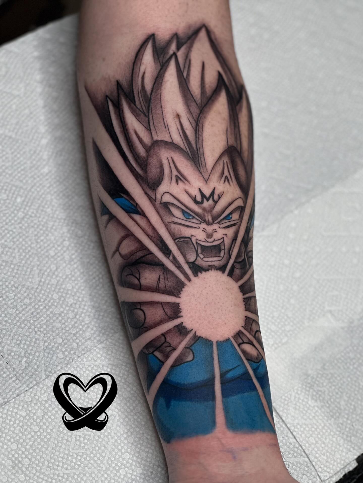 Tattoo by @deussayink — anime