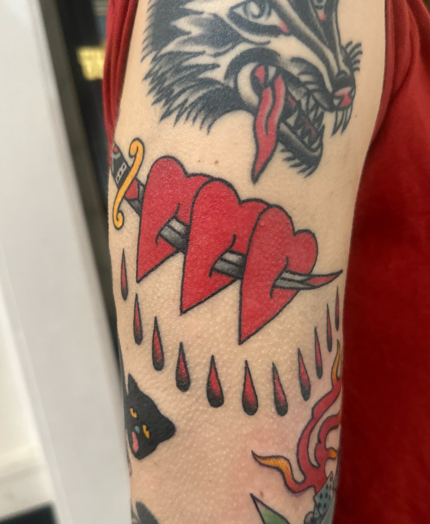 Tattoo by @stacyfevinger — american_traditional