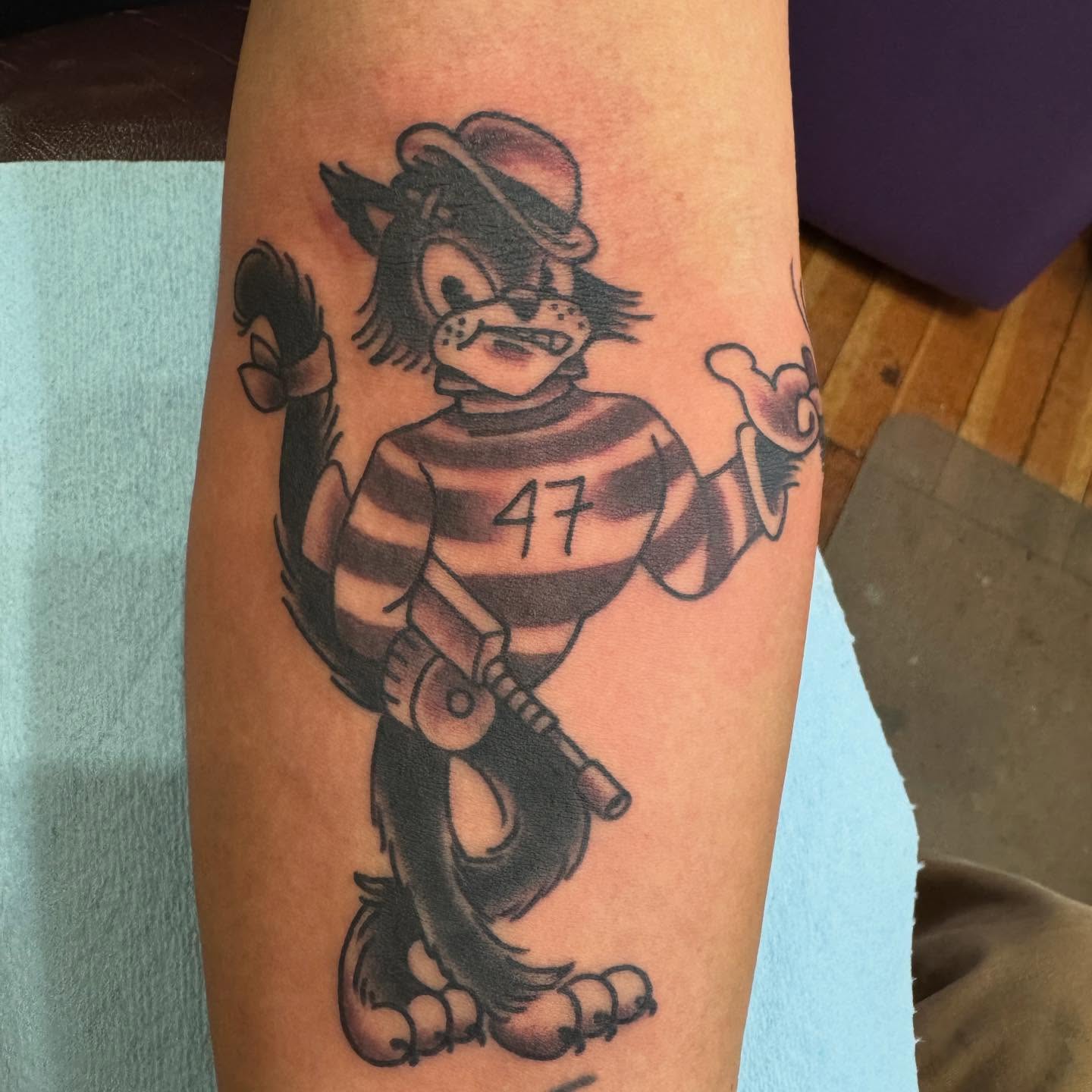Tattoo by @craigbrowntattoo — black_and_grey