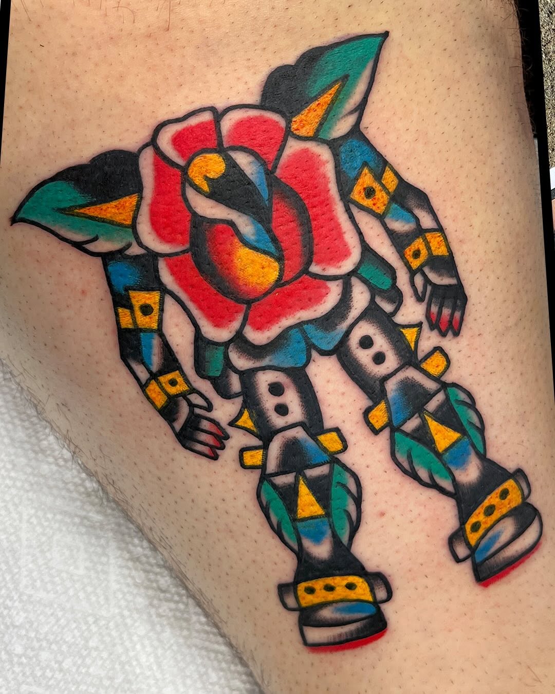 Tattoo by @charlieotattoos — american_traditional, neo_traditional