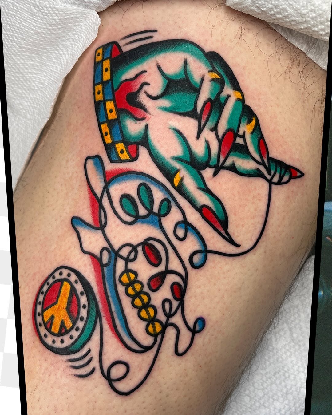 Tattoo by @charlieotattoos — american_traditional, neo_traditional