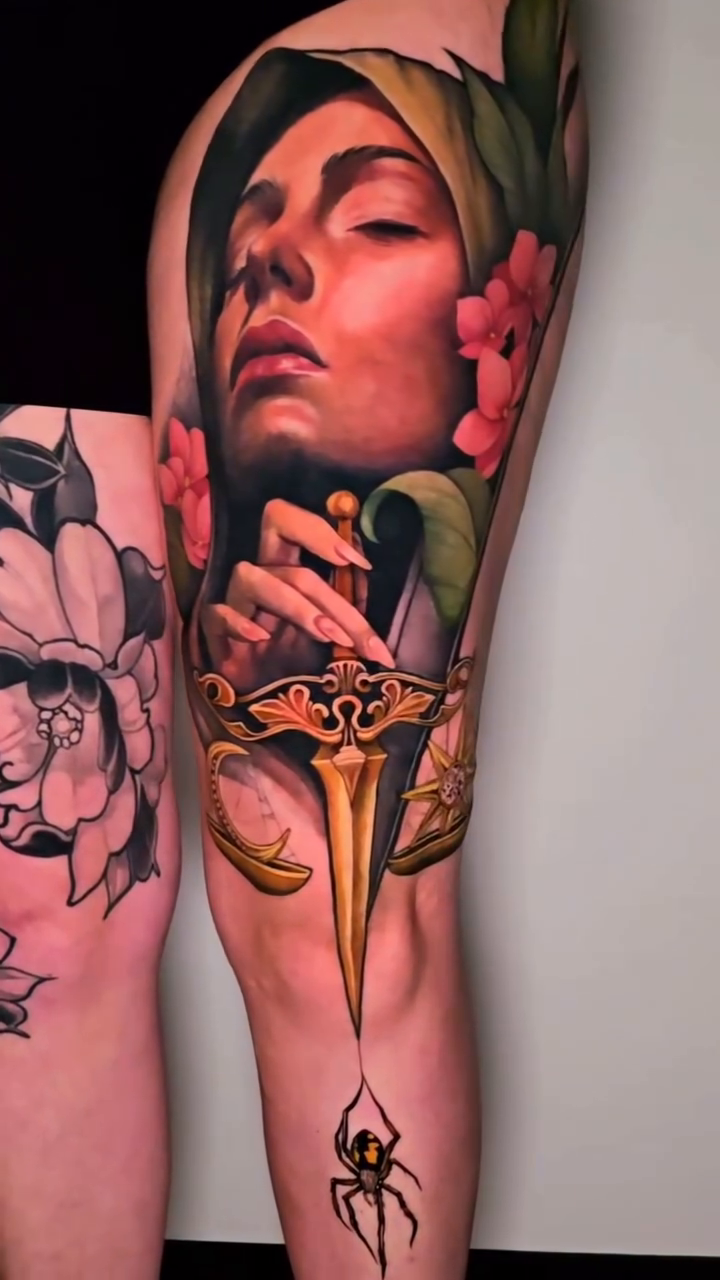 Tattoo work at Virginia Beach Tattoo Festival 2026