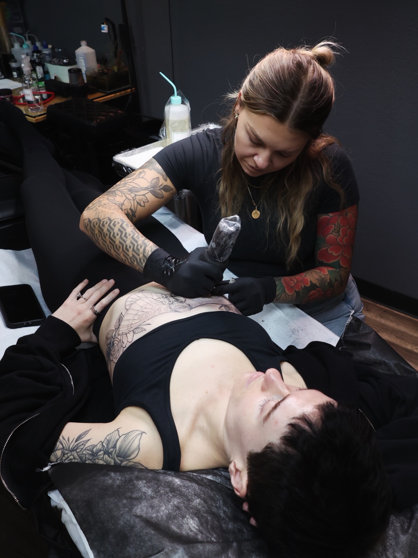 Tattoo by @tattoos_by_carrie — black_and_grey