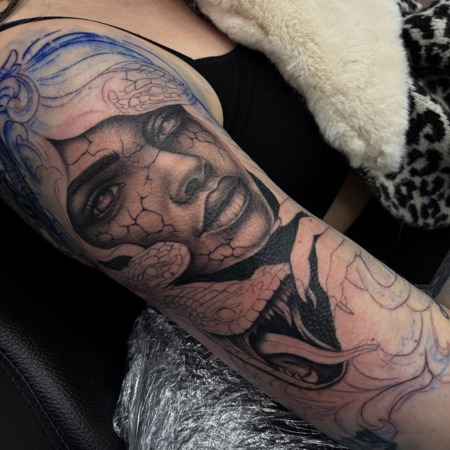 Tattoo by @taboo.tattoos_ — realism, dark_realism