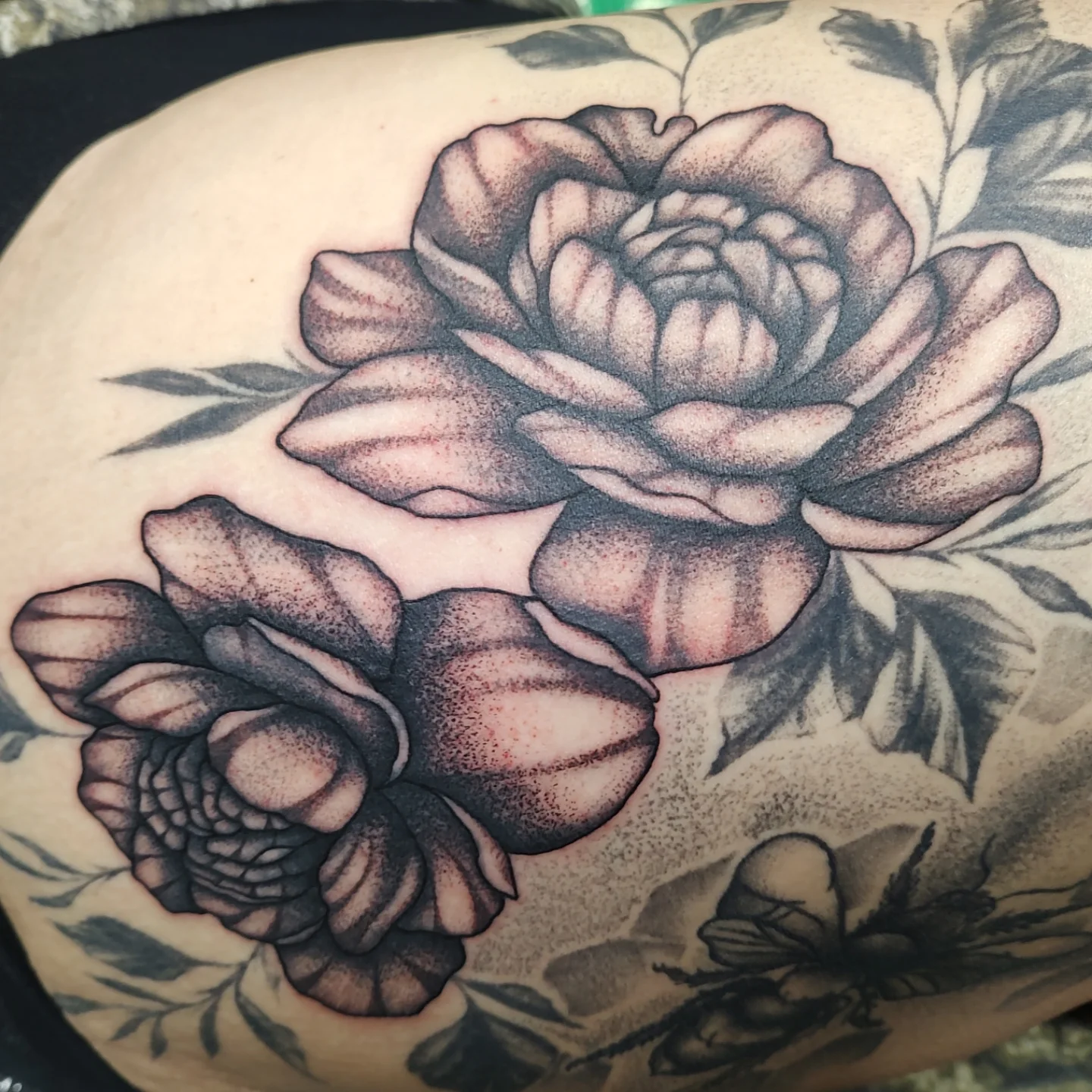 Tattoo by @karat_curations β dotwork