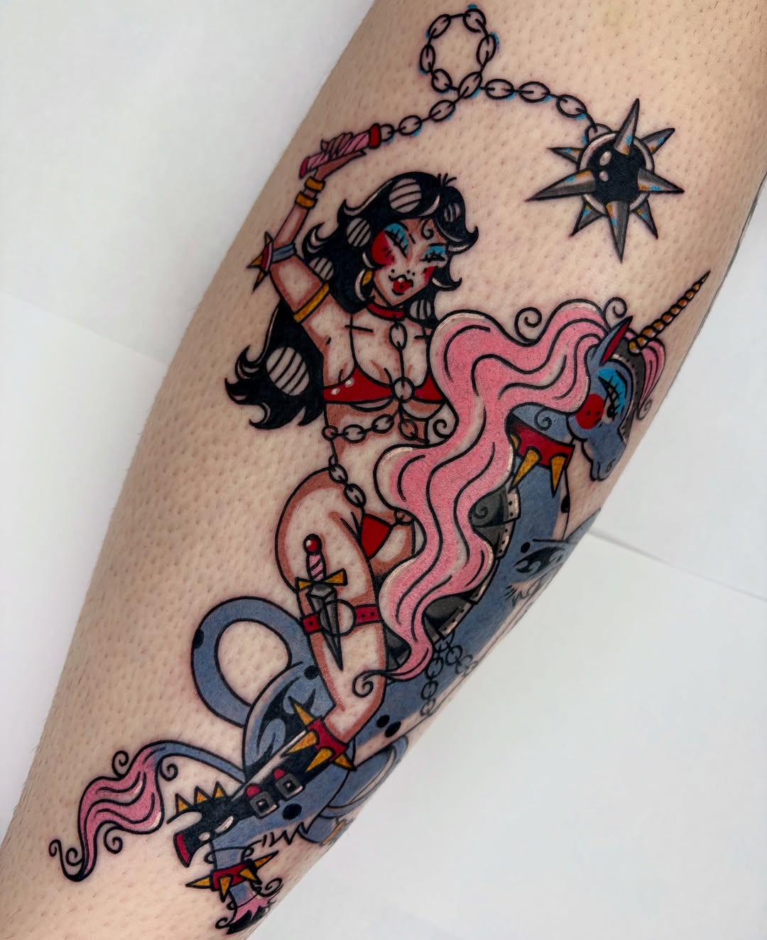 Tattoo by @bella.ryan.tattoos — american_traditional, neo_traditional