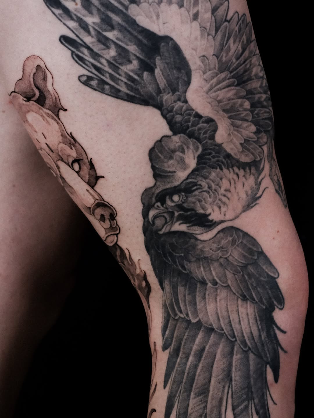 Tattoo by @zozutattoo — realism, black_and_grey