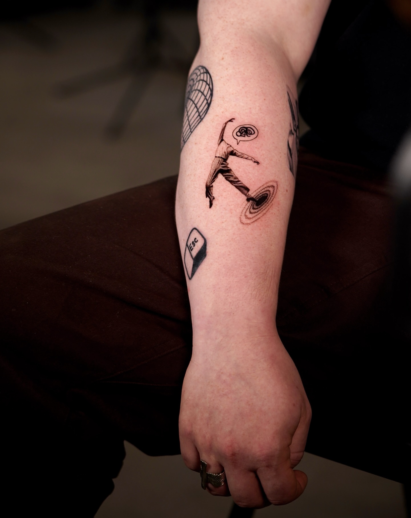 Tattoo by @metinkaraatli — black_and_grey