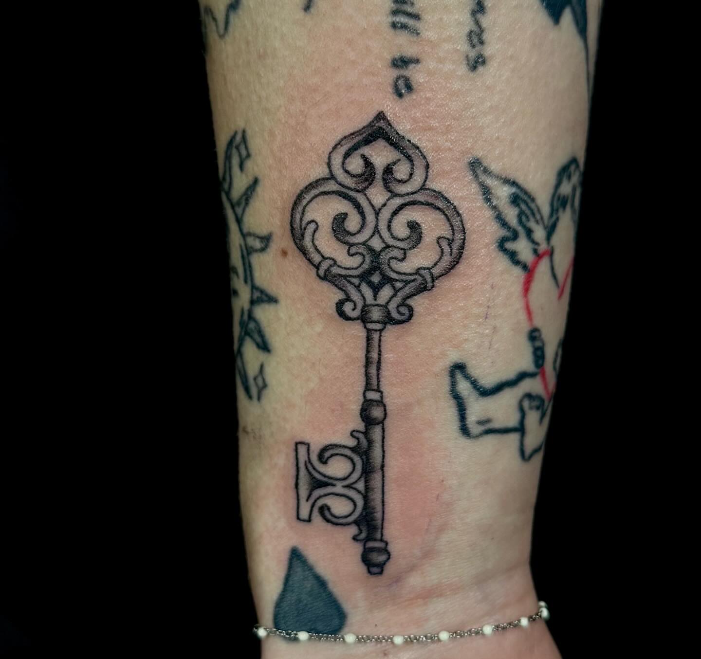 Tattoo by @inkdbybrit — black_and_grey