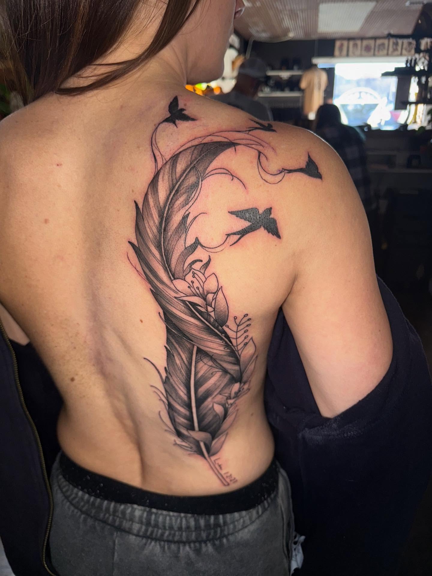 Tattoo by @seanc_tattoos — black_and_grey