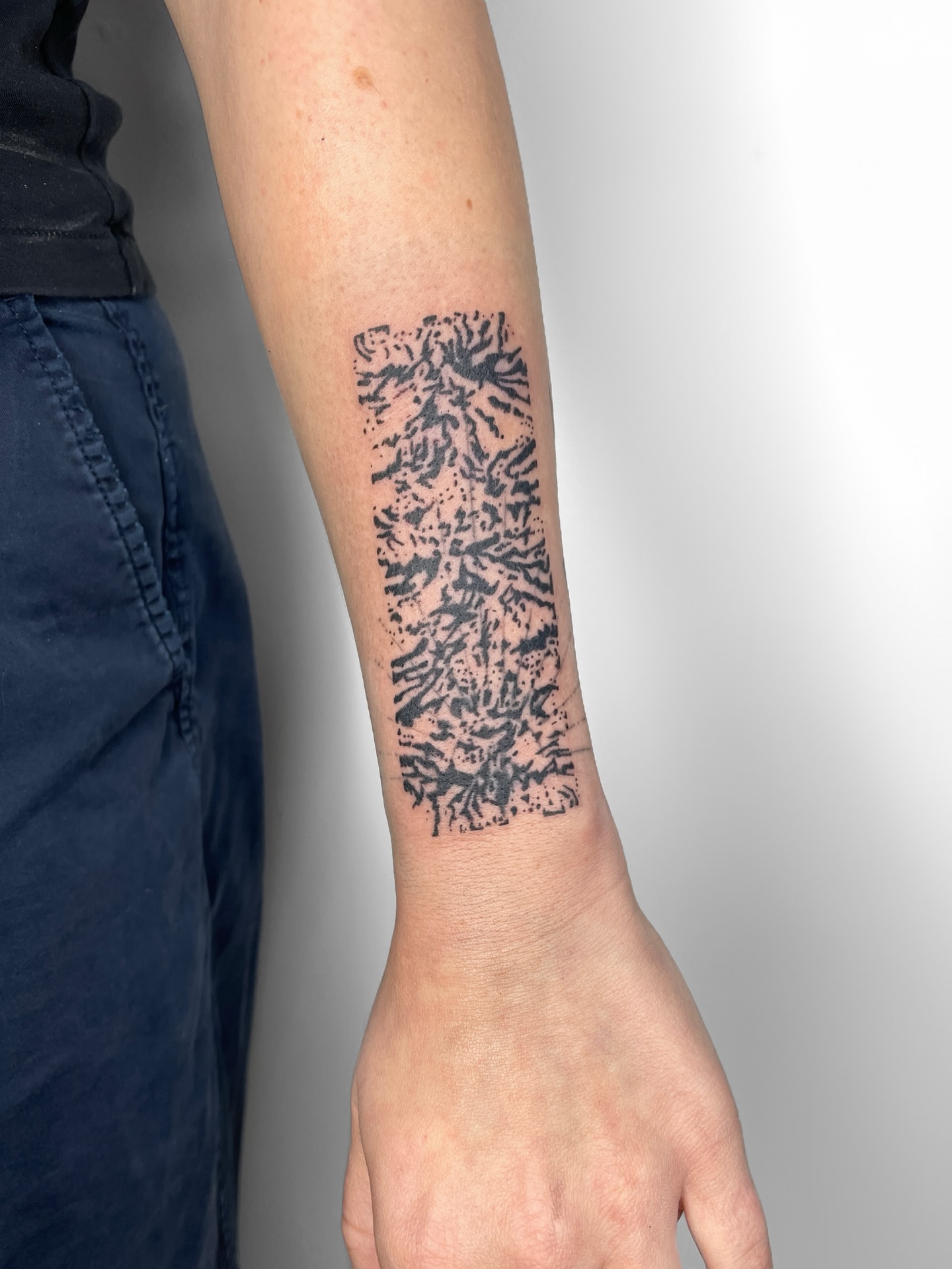 Tattoo by @kathrills — dotwork