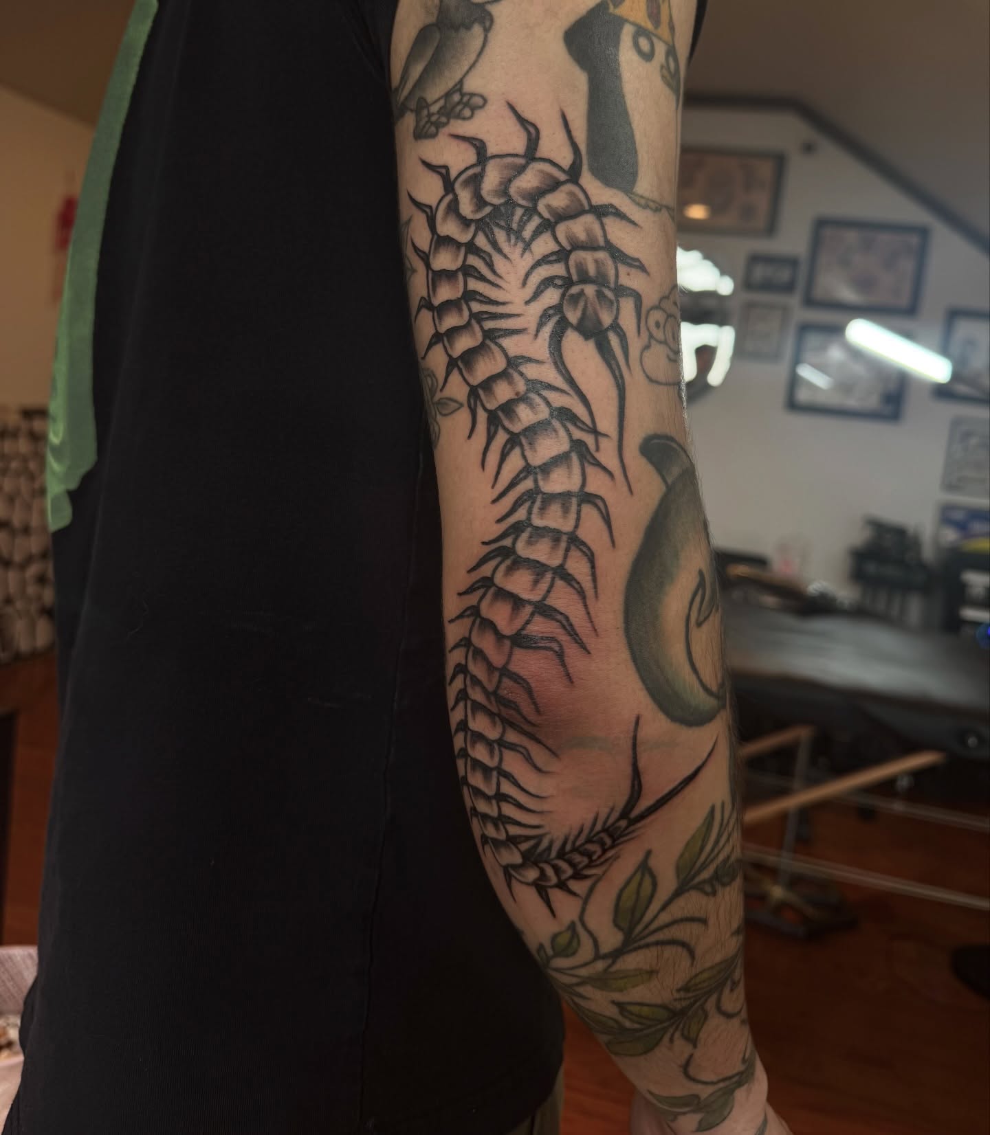 Tattoo by @josselynraetattoo — black_and_grey