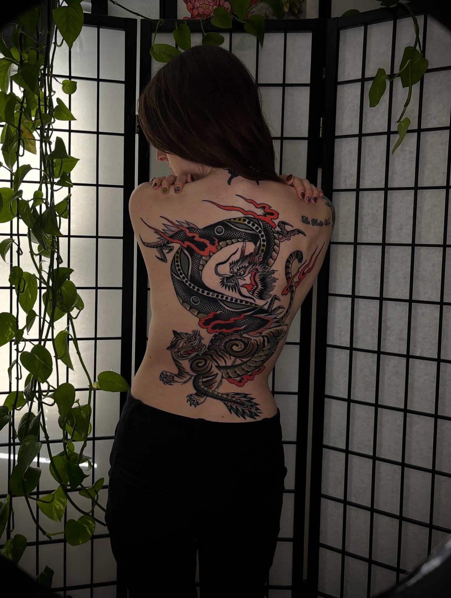 Tattoo by @dustinstemen โ japanese_irezumi