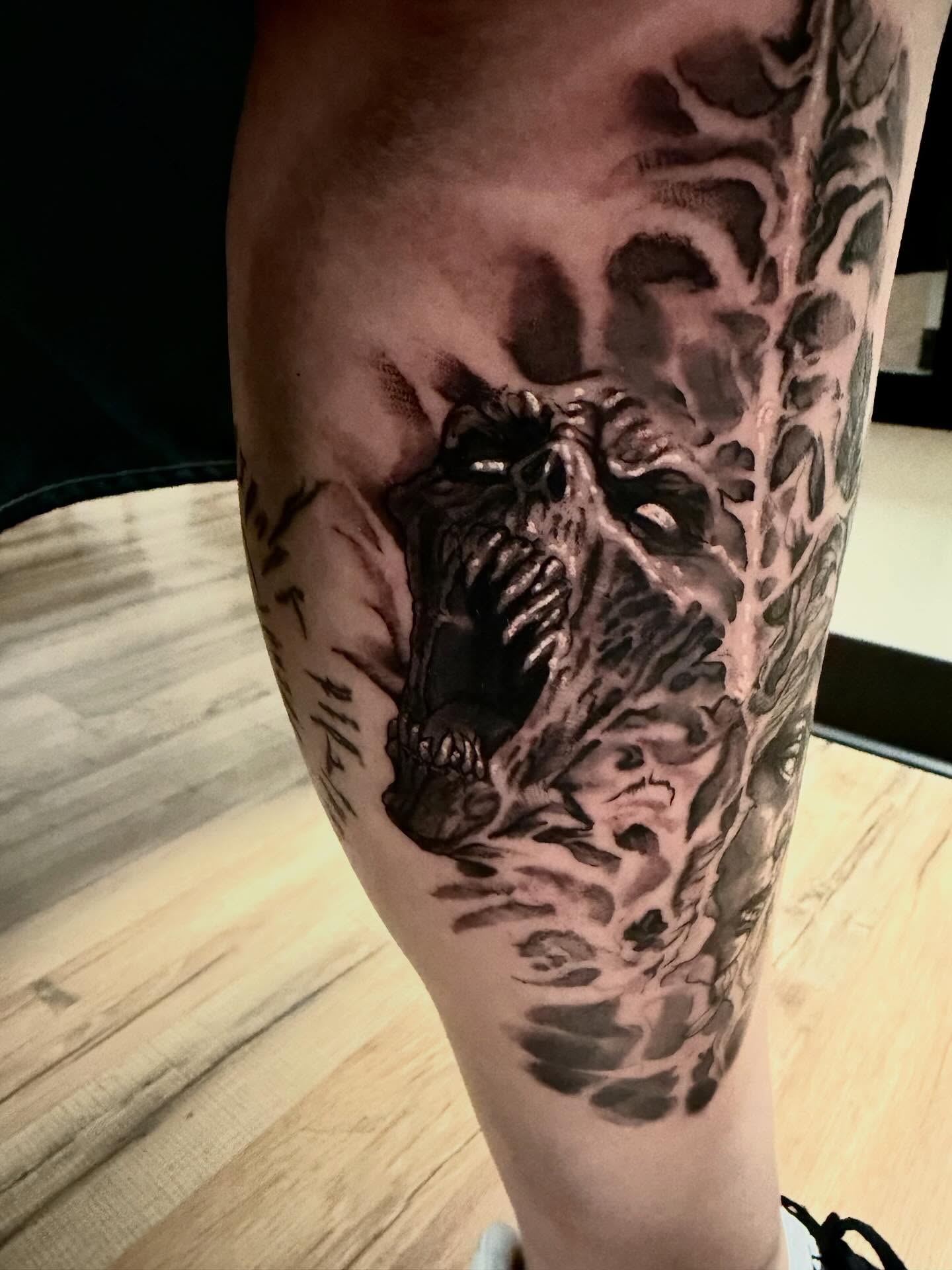 Tattoo by @jamisonellsworthtattoos β realism, dark_realism