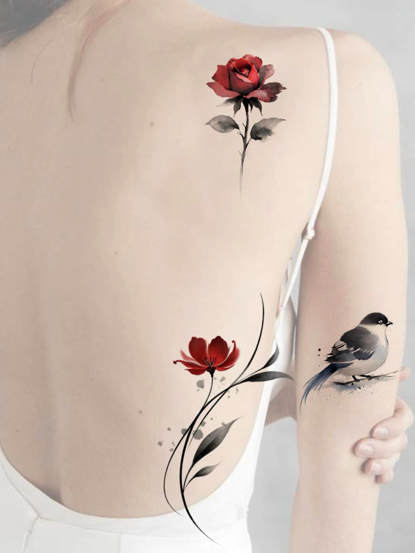 Tattoo by @xiu.tattoos — watercolor, realism