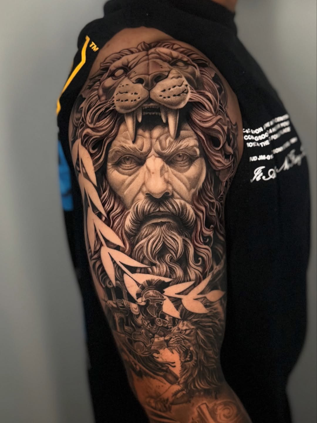 Tattoo by @geo_tatt2 — realism, black_and_grey