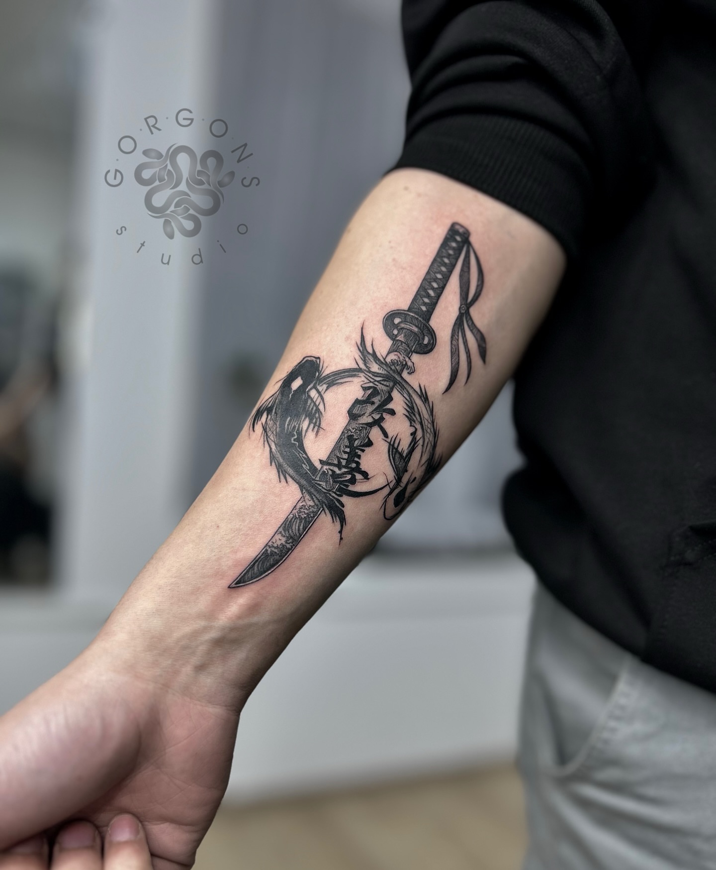 Tattoo by @tygydyk.tattoo — black_and_grey, realism