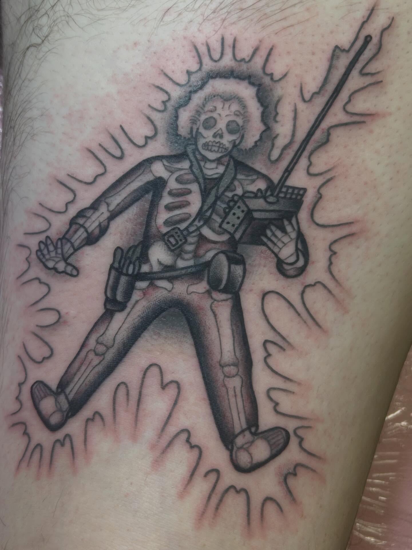 Tattoo by @missfinetattoo — black_and_grey