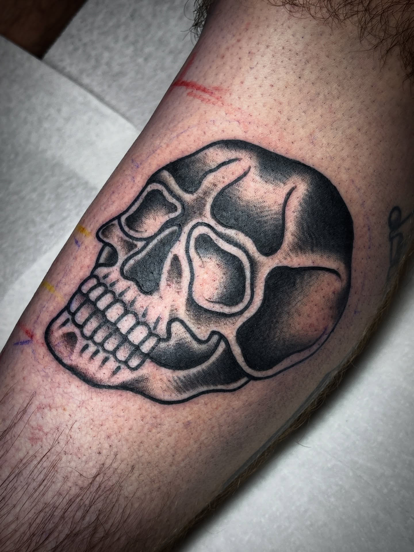 Tattoo by @smythtattoo — black_and_grey