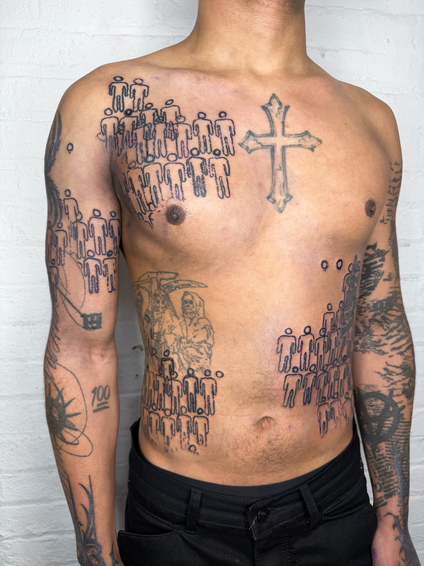 Tattoo by @makeout_sesh — black_and_grey